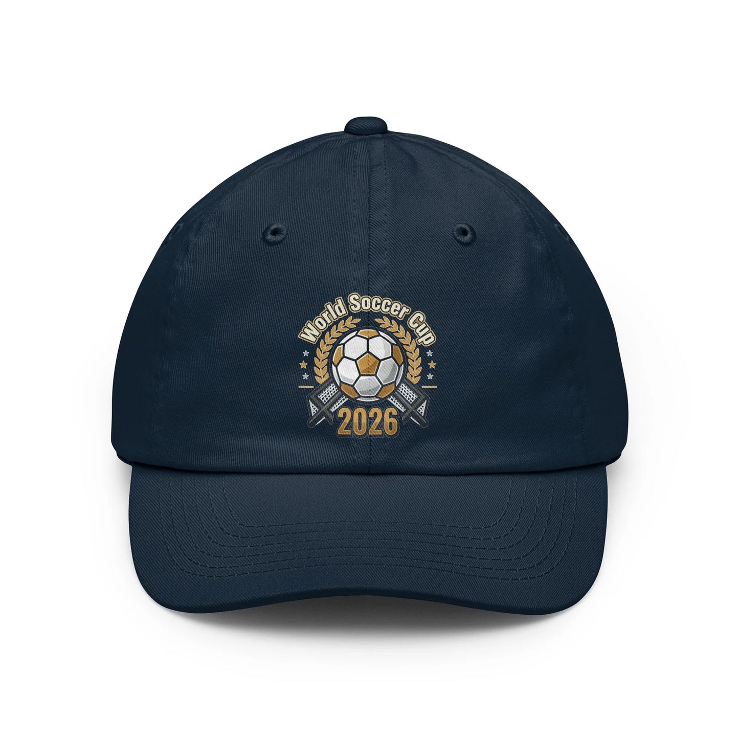 Soccer Cup 2026 Dad Hat – World Soccer Cup Graphic Cap USA, Mexico, Canada, FIFA