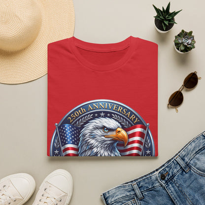 250th Anniversary USA Eagle T-Shirt — United States of America Bicentennial 1776–2026