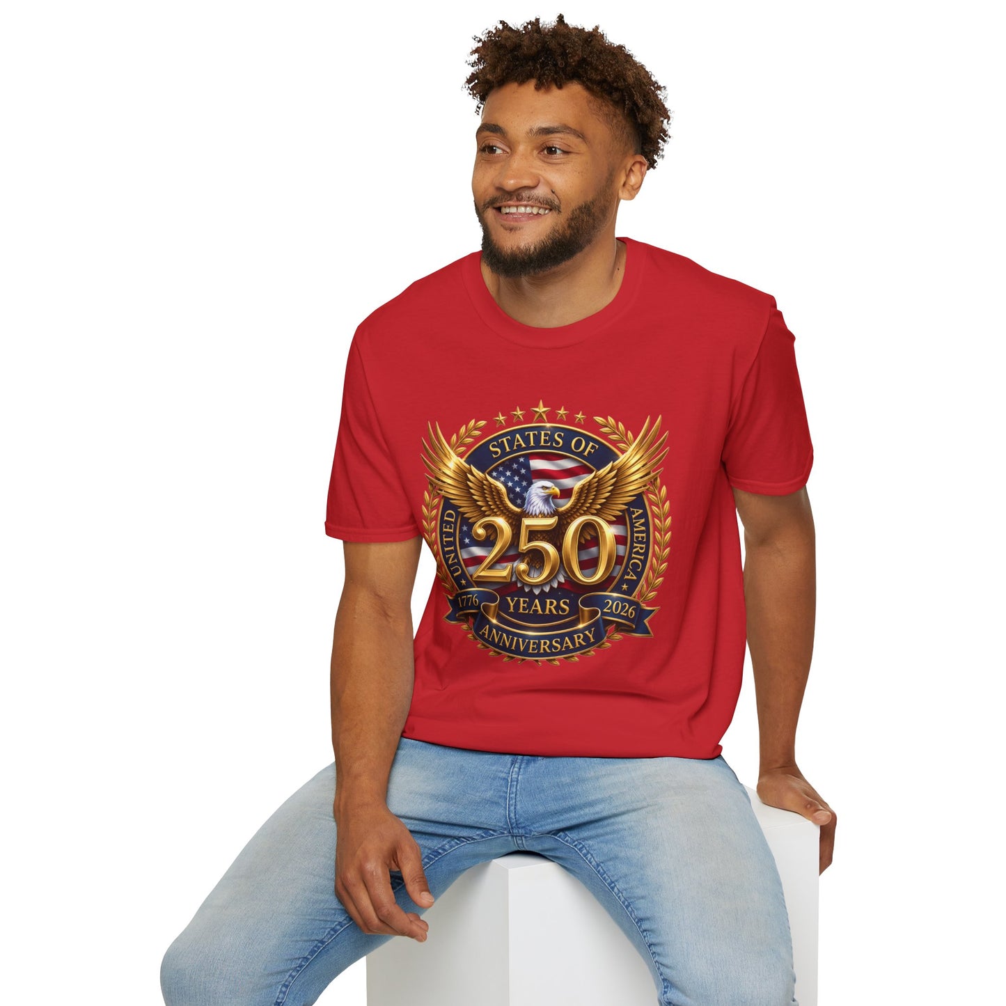 250th Anniversary Eagle T-Shirt — United States Commemorative Tee 4 of July Unisex