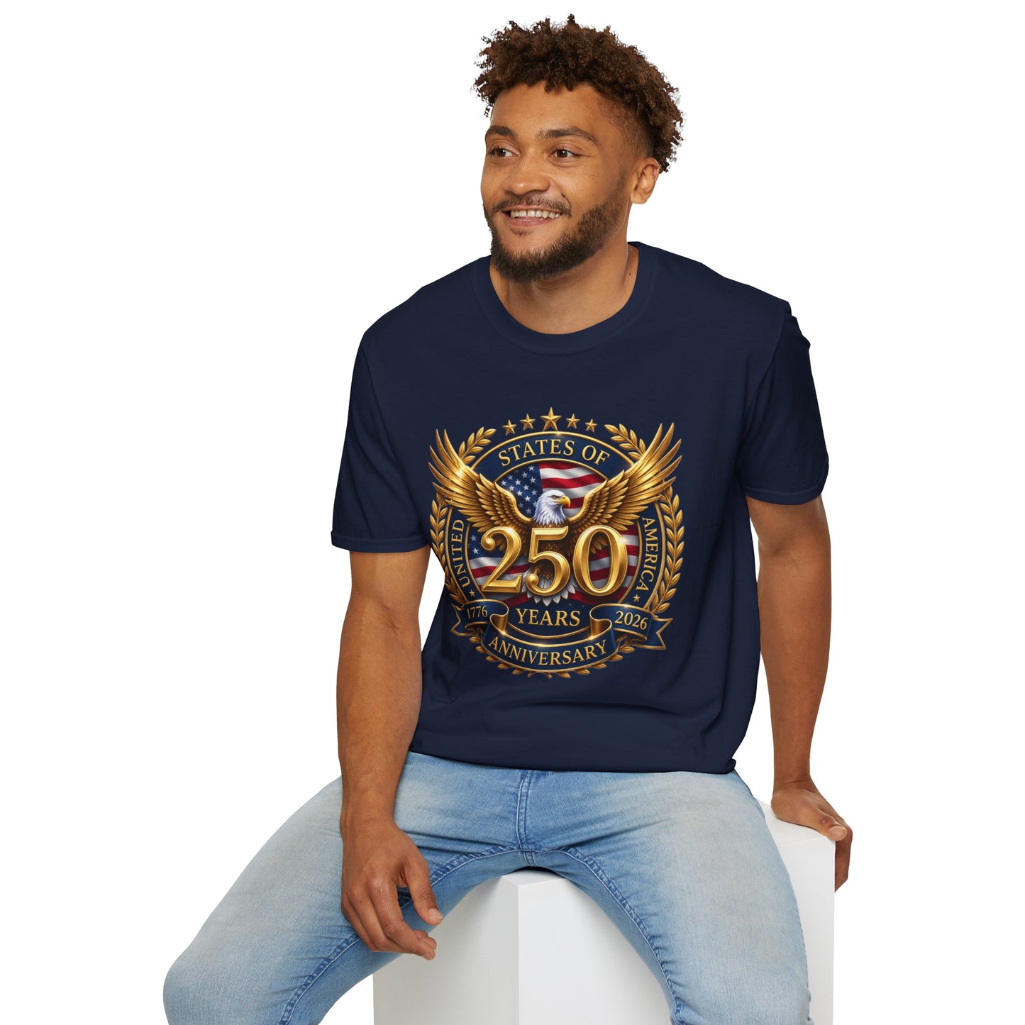 250th Anniversary Eagle T-Shirt — United States Commemorative Tee 4 of July Unisex