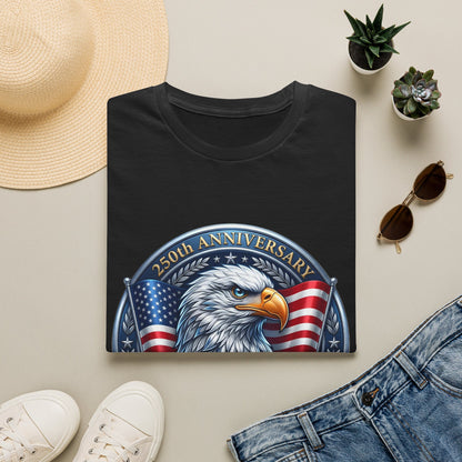 250th Anniversary USA Eagle T-Shirt — United States of America Bicentennial 1776–2026