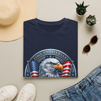 250th Anniversary USA Eagle T-Shirt — United States of America Bicentennial 1776–2026