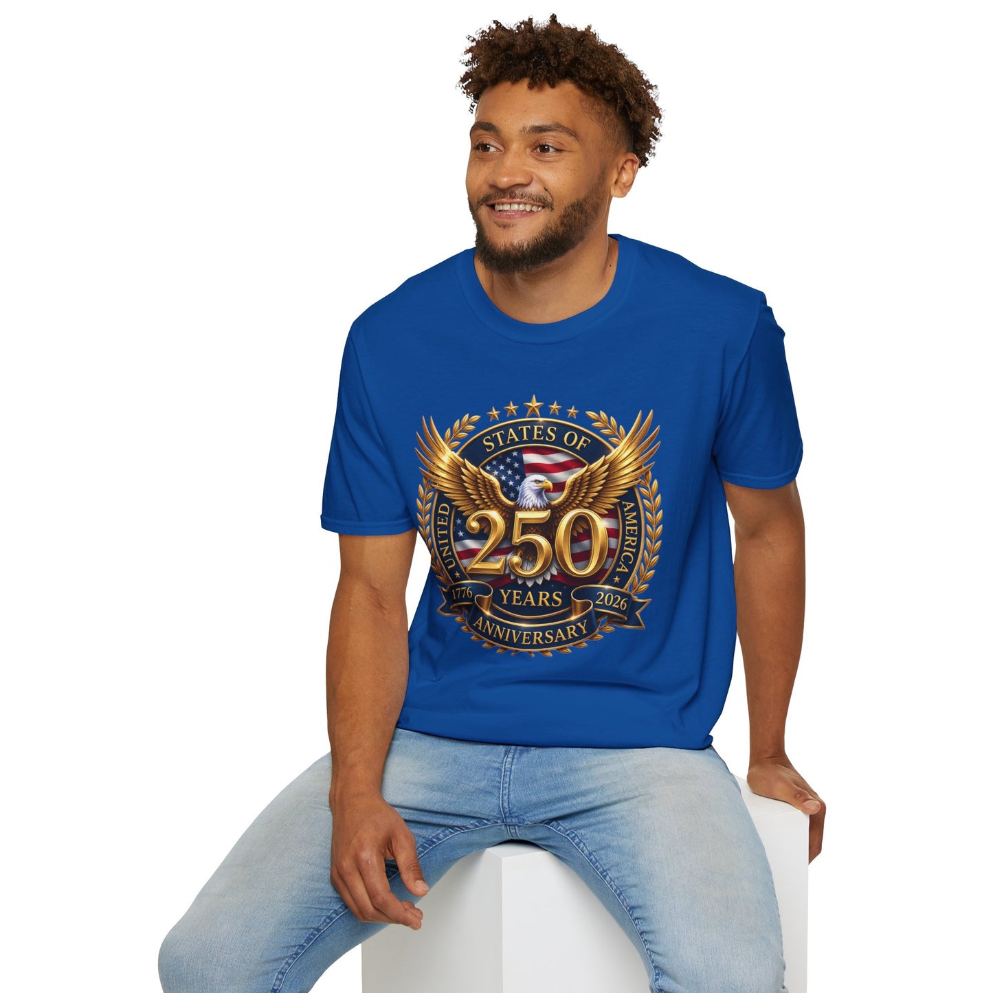 250th Anniversary Eagle T-Shirt — United States Commemorative Tee 4 of July Unisex
