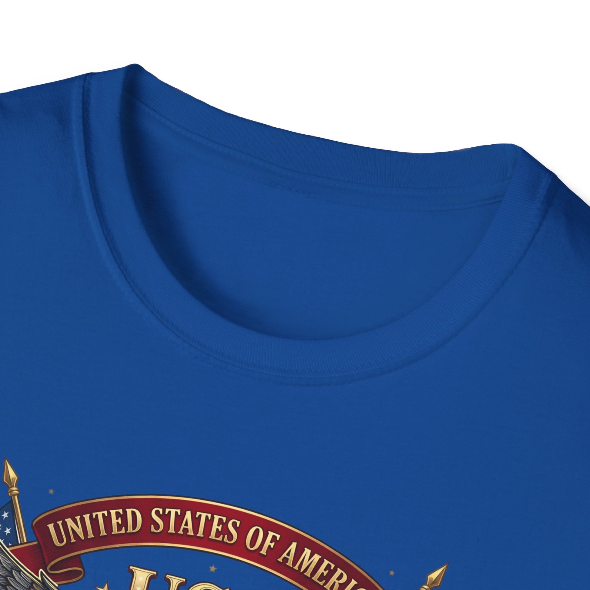 USA Eagle 250th Anniversary T-shirt featuring patriotic American flag design, celebrating Independence Day and American pride.