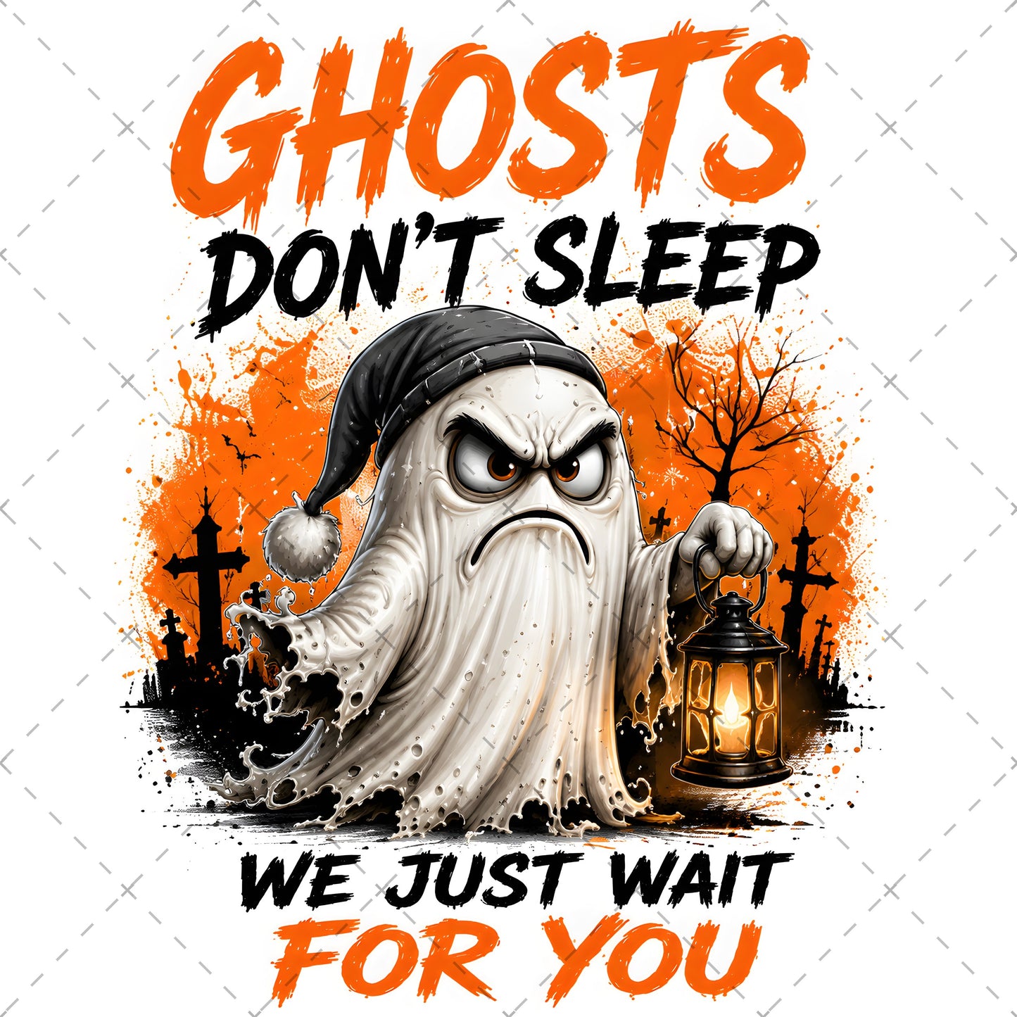 Funny Halloween Ghost Clipart PNG, Cute Cartoon Ghosts Sublimation, Spooky Decor Crafts, Commercial Use POD Tshirt Tumbler Designs — cute ghost png