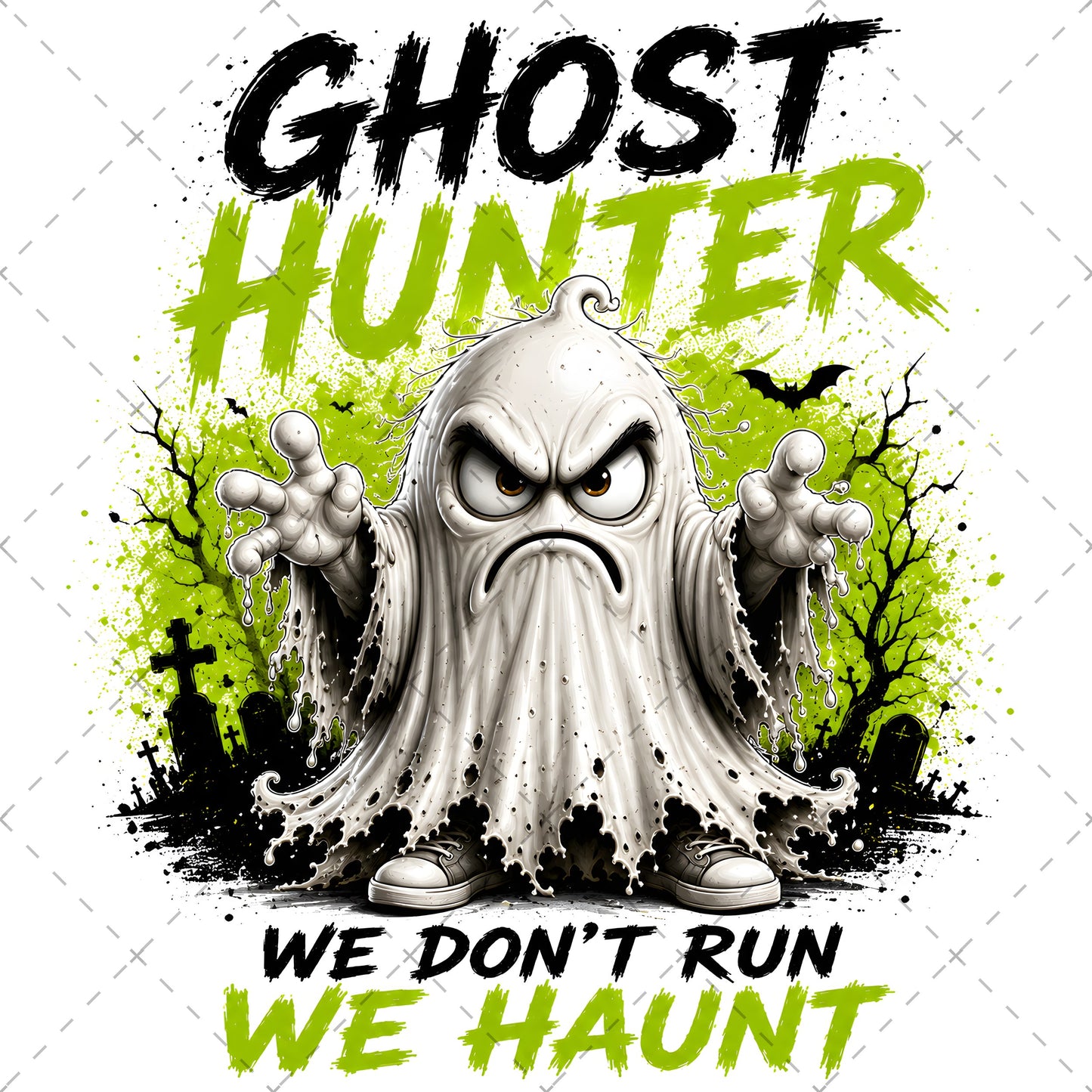 Funny Halloween Ghost Clipart PNG, Cute Cartoon Ghosts Sublimation, Spooky Decor Crafts, Commercial Use POD Tshirt Tumbler Designs — pod design, tumbler wrap