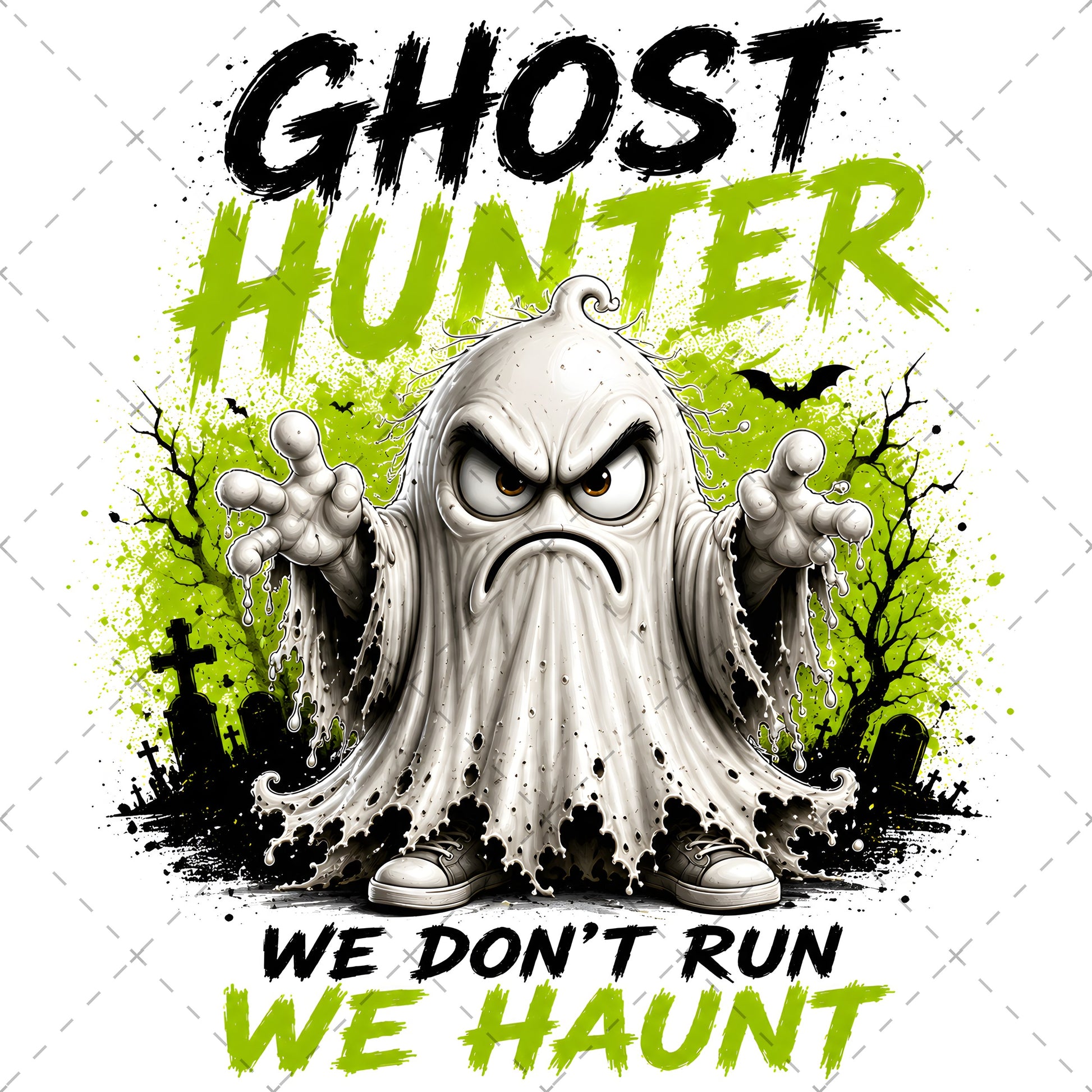 Funny Halloween Ghost Clipart PNG, Cute Cartoon Ghosts Sublimation, Spooky Decor Crafts, Commercial Use POD Tshirt Tumbler Designs — pod design, tumbler wrap