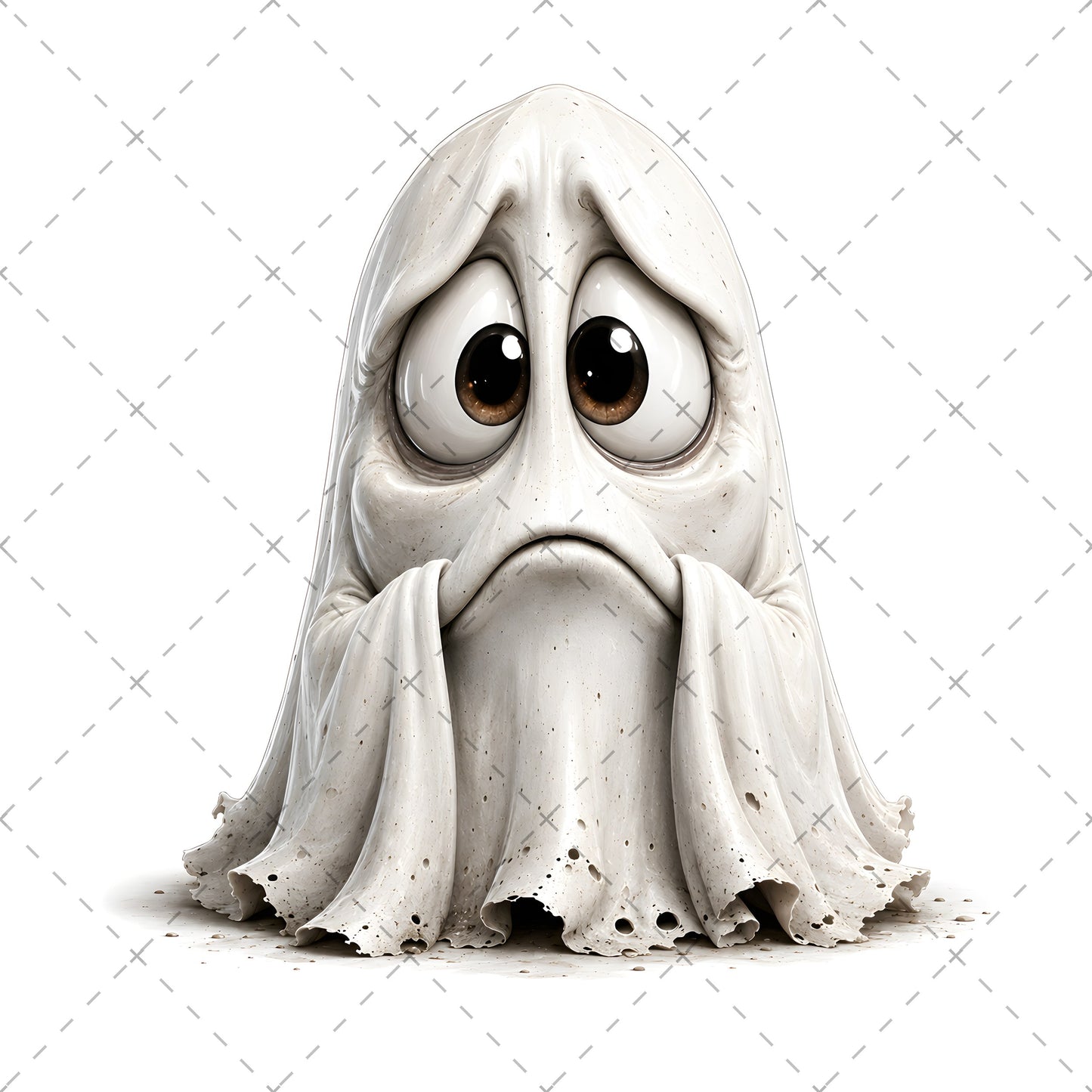 Funny Halloween Ghost Clipart PNG, Cute Cartoon Ghosts Sublimation, Spooky Decor Crafts, Commercial Use POD Tshirt Tumbler Designs — tshirt design, pod design