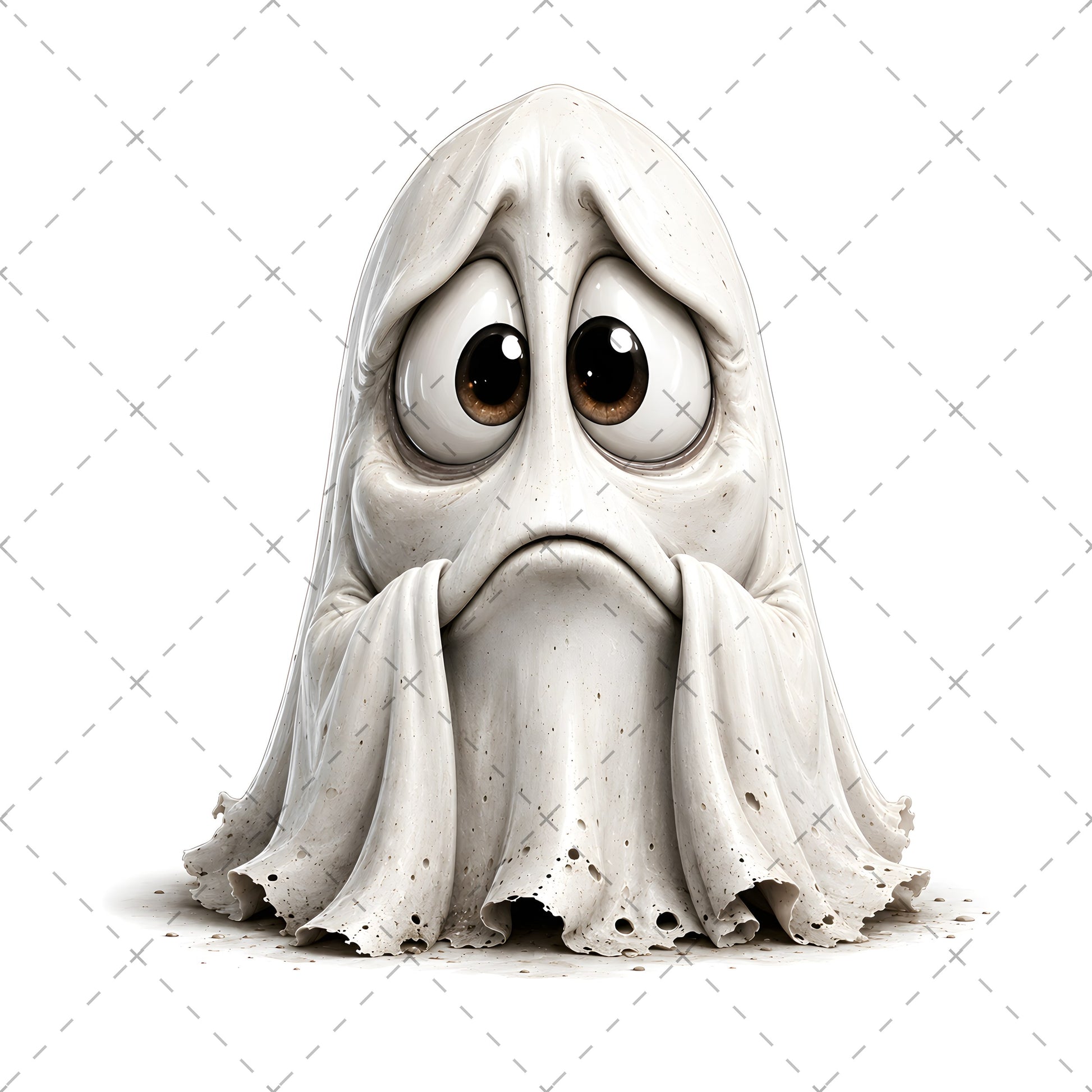 Funny Halloween Ghost Clipart PNG, Cute Cartoon Ghosts Sublimation, Spooky Decor Crafts, Commercial Use POD Tshirt Tumbler Designs — tshirt design, pod design