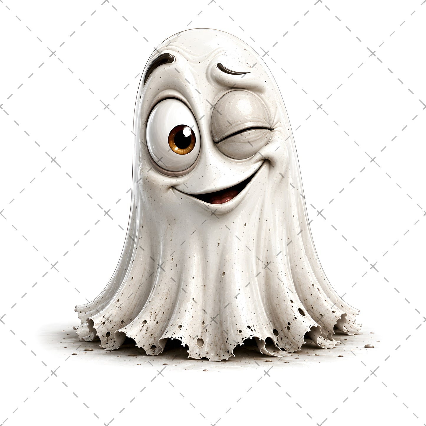 Funny Halloween Ghost Clipart PNG, Cute Cartoon Ghosts Sublimation, Spooky Decor Crafts, Commercial Use POD Tshirt Tumbler Designs — halloween crafts