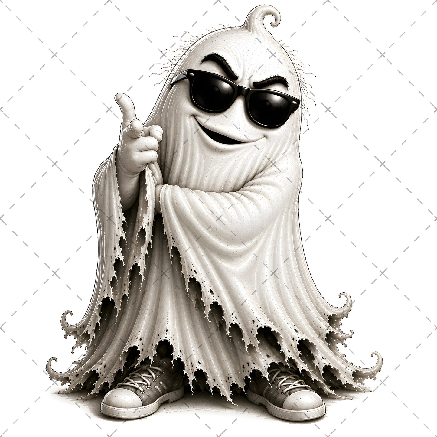 Funny Halloween Ghost Clipart PNG, Cute Cartoon Ghosts Sublimation, Spooky Decor Crafts, Commercial Use POD Tshirt Tumbler Designs — cute ghost png
