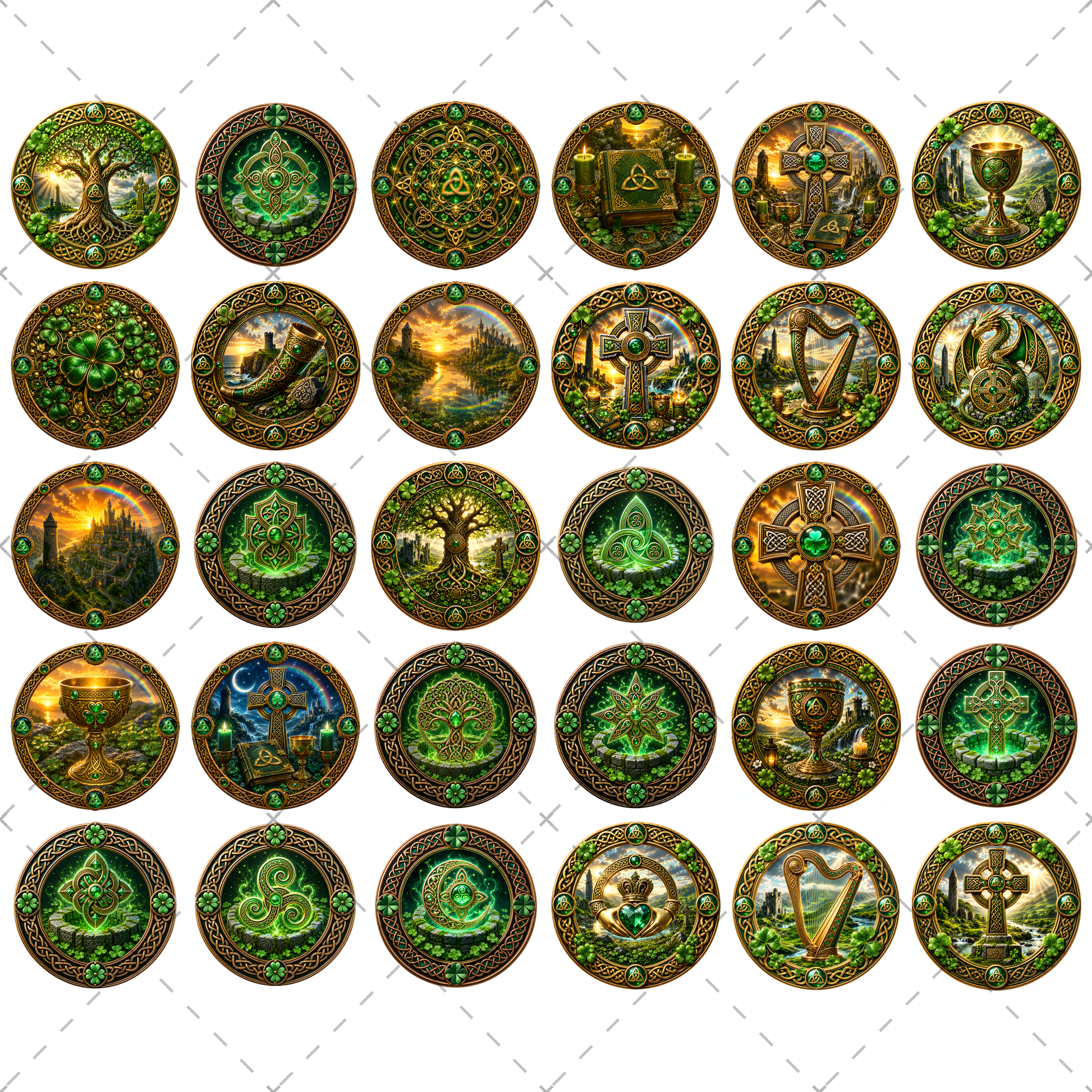 Digital Celtic knotwork dragon art clip art, vibrant Irish fantasy symbol PNG for commercial use and print-on-demand projects.