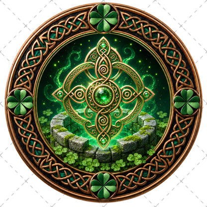 Vibrant Celtic Knotwork Dragon Art Digital Download | Irish Fantasy Symbol PNG for Commercial Use & POD, fantasy landscape ar, tree of life artwork, cricut cut file celt, PNG, digital download, high resolution