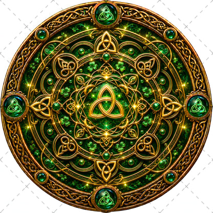 Vibrant Celtic Knotwork Dragon Art Digital Download | Irish Fantasy Symbol PNG for Commercial Use & POD, commercial use celti, dragon png, celtic graphic, PNG, digital download, high resolution