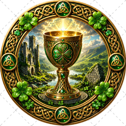 Vibrant Celtic Knotwork Dragon Art Digital Download | Irish Fantasy Symbol PNG for Commercial Use & POD, emerald green art, fantasy landscape ar, tree of life artwork, PNG, digital download, high resolution