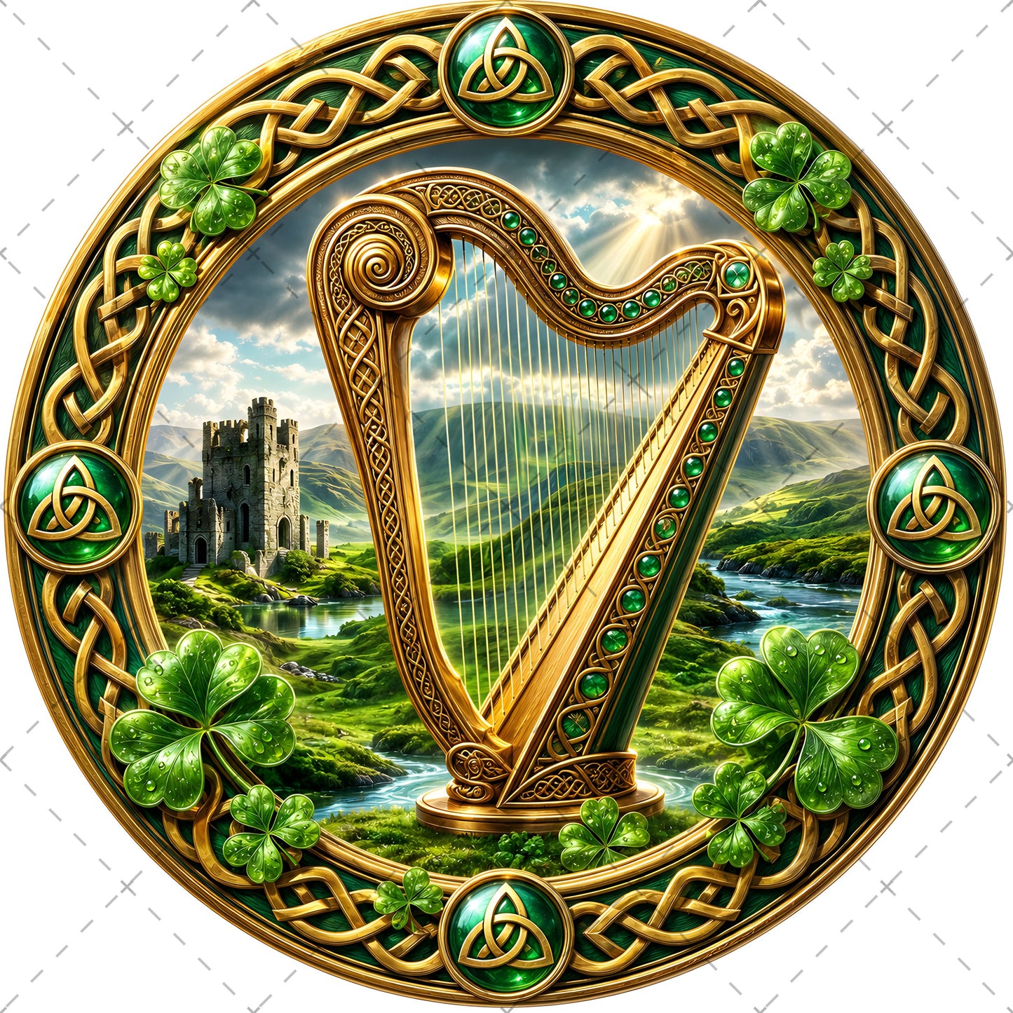 Vibrant Celtic Knotwork Dragon Art Digital Download | Irish Fantasy Symbol PNG for Commercial Use & POD, commercial use celti, dragon png, celtic graphic, PNG, digital download, high resolution