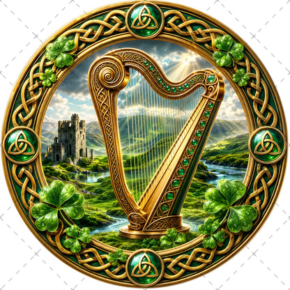 Vibrant Celtic Knotwork Dragon Art Digital Download | Irish Fantasy Symbol PNG for Commercial Use & POD, commercial use celti, dragon png, celtic graphic, PNG, digital download, high resolution