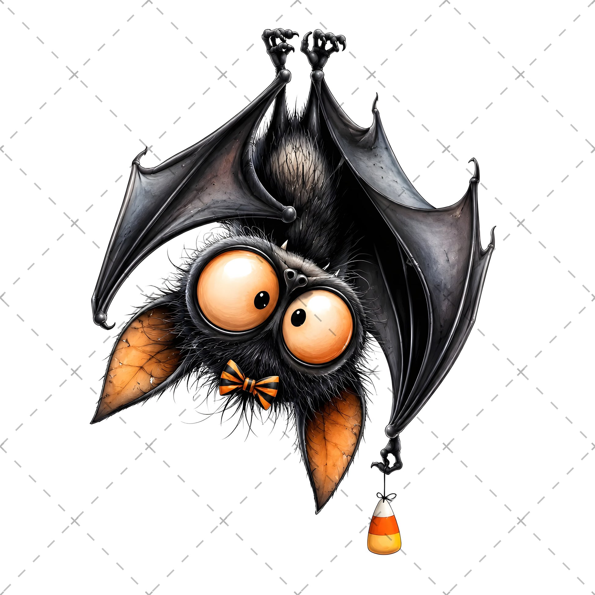 Halloween Bats Clipart, Whimsical Cartoon Pumpkins PNG, Sublimation Design, Cute Fall Commercial Use, POD Tshirt Mug Tum
