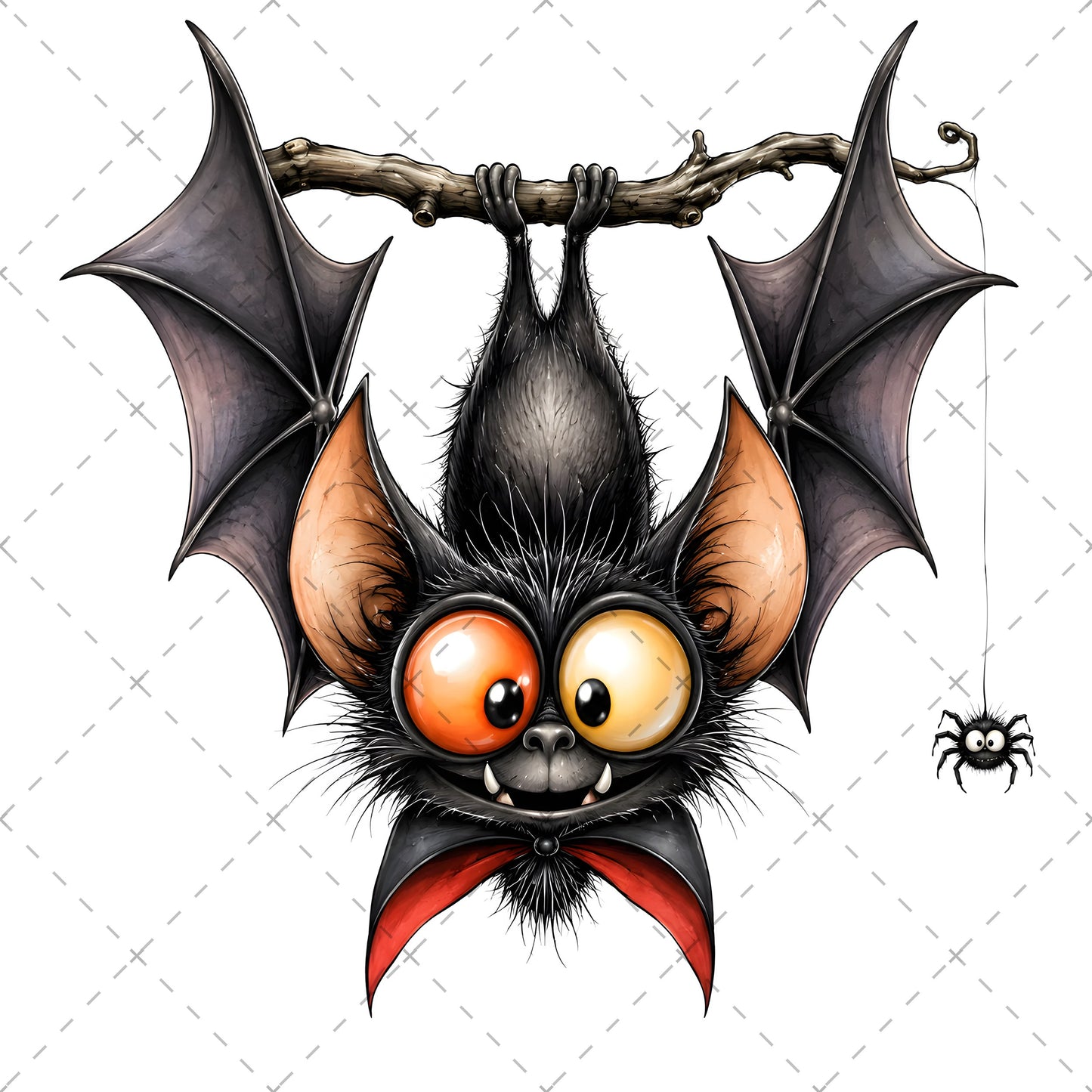 Halloween Bats Clipart, Whimsical Cartoon Pumpkins PNG, Sublimation Design, Cute Fall Commercial Use, POD Tshirt Mug Tum