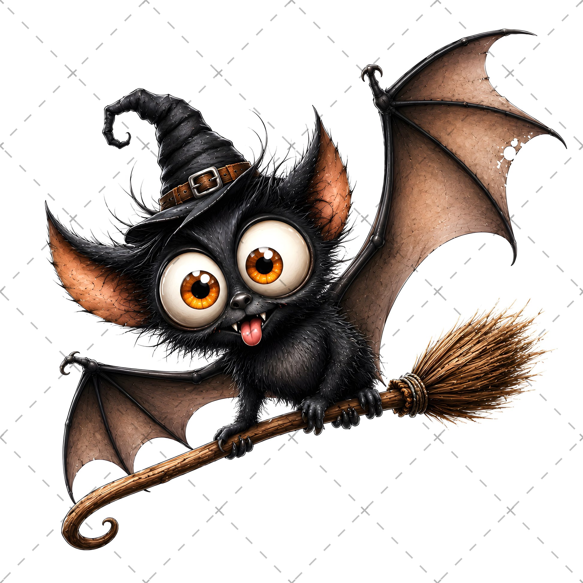 Halloween Bats Clipart, Whimsical Cartoon Pumpkins PNG, Sublimation Design, Cute Fall Commercial Use, POD Tshirt Mug Tum