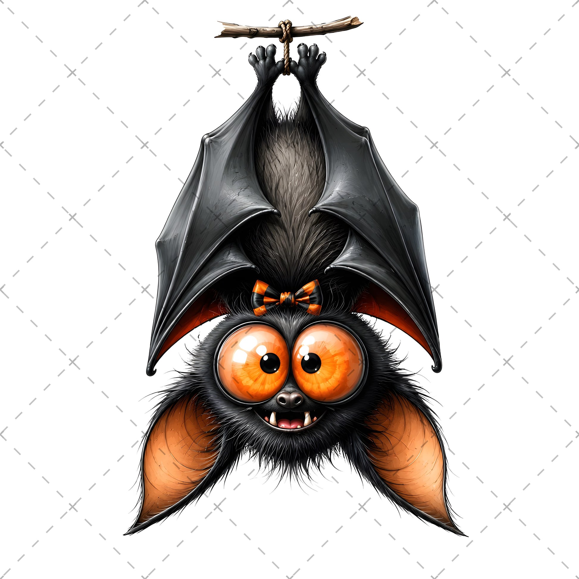 Halloween Bats Clipart, Whimsical Cartoon Pumpkins PNG, Sublimation Design, Cute Fall Commercial Use, POD Tshirt Mug Tum