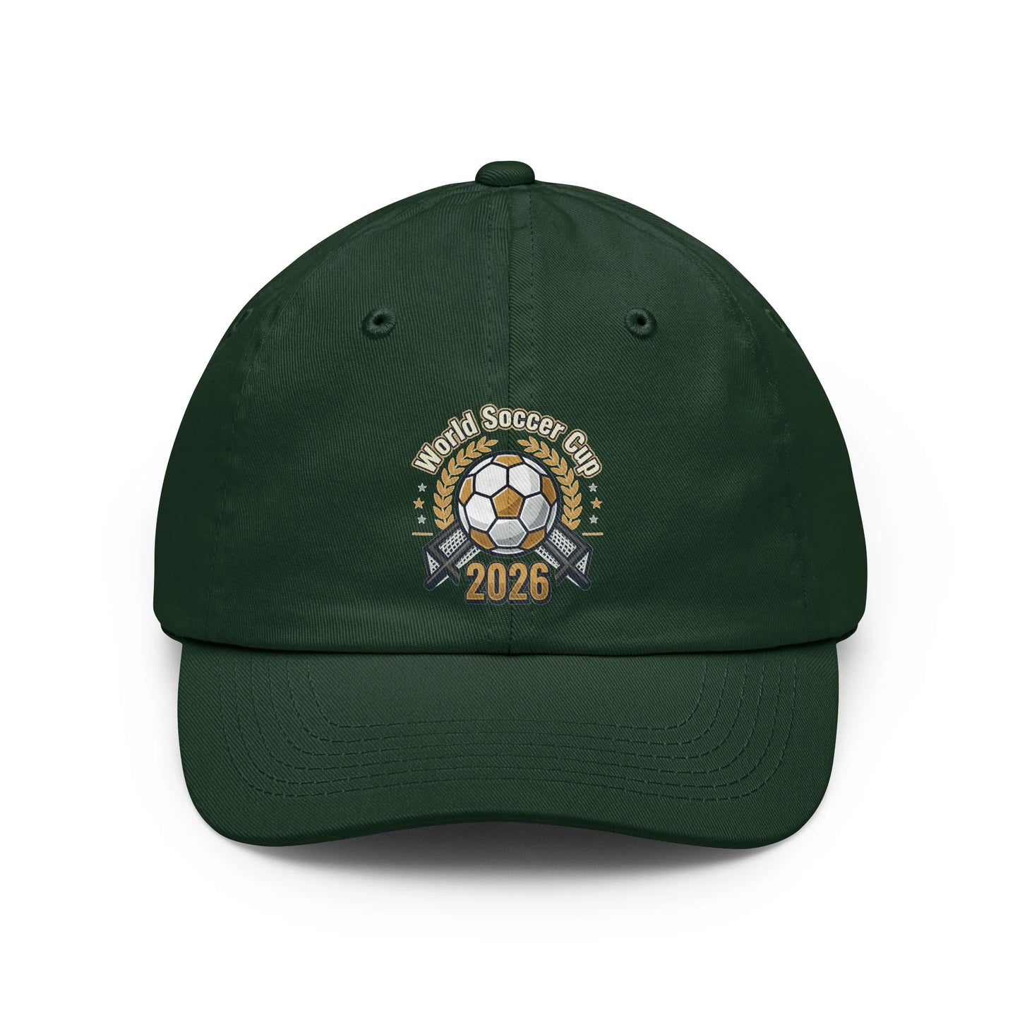 Soccer Cup 2026 Dad Hat – World Soccer Cup Graphic Cap USA, Mexico, Canada, FIFA