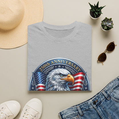 250th Anniversary USA Eagle T-Shirt — United States of America Bicentennial 1776–2026