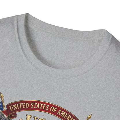 USA Eagle 250 Anniversary T-Shirt — Patriotic American Flag Tee 4 of July USA