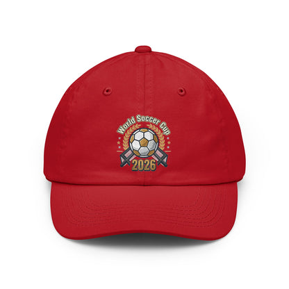 Soccer Cup 2026 Dad Hat – World Soccer Cup Graphic Cap USA, Mexico, Canada, FIFA