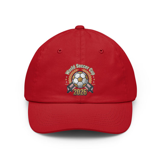 Soccer Cup 2026 Dad Hat – World Soccer Cup Graphic Cap USA, Mexico, Canada, FIFA