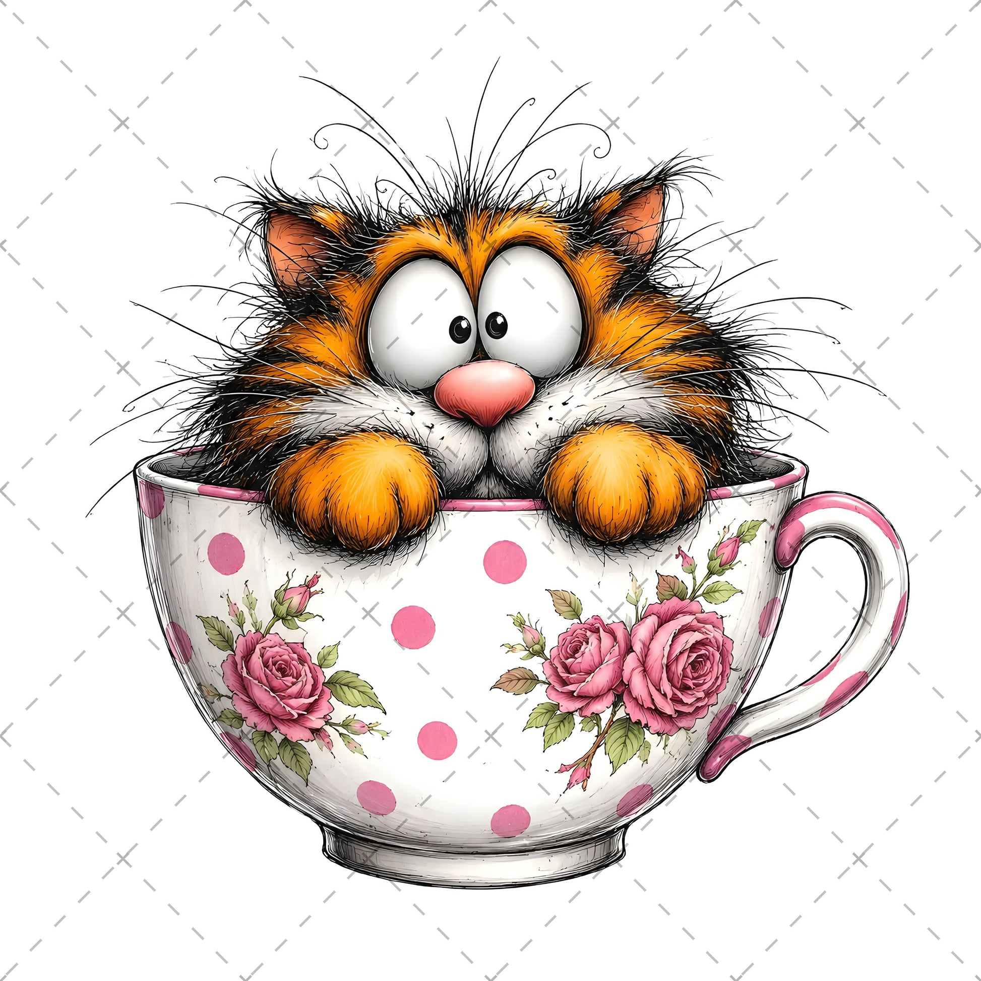 Cute Cat Clipart Bundle: Whimsical Kitten Illustrations for Nursery Decor, party cat drawing, fluffy cat graphic, kids room decor cat, PNG, digital download, high resolution