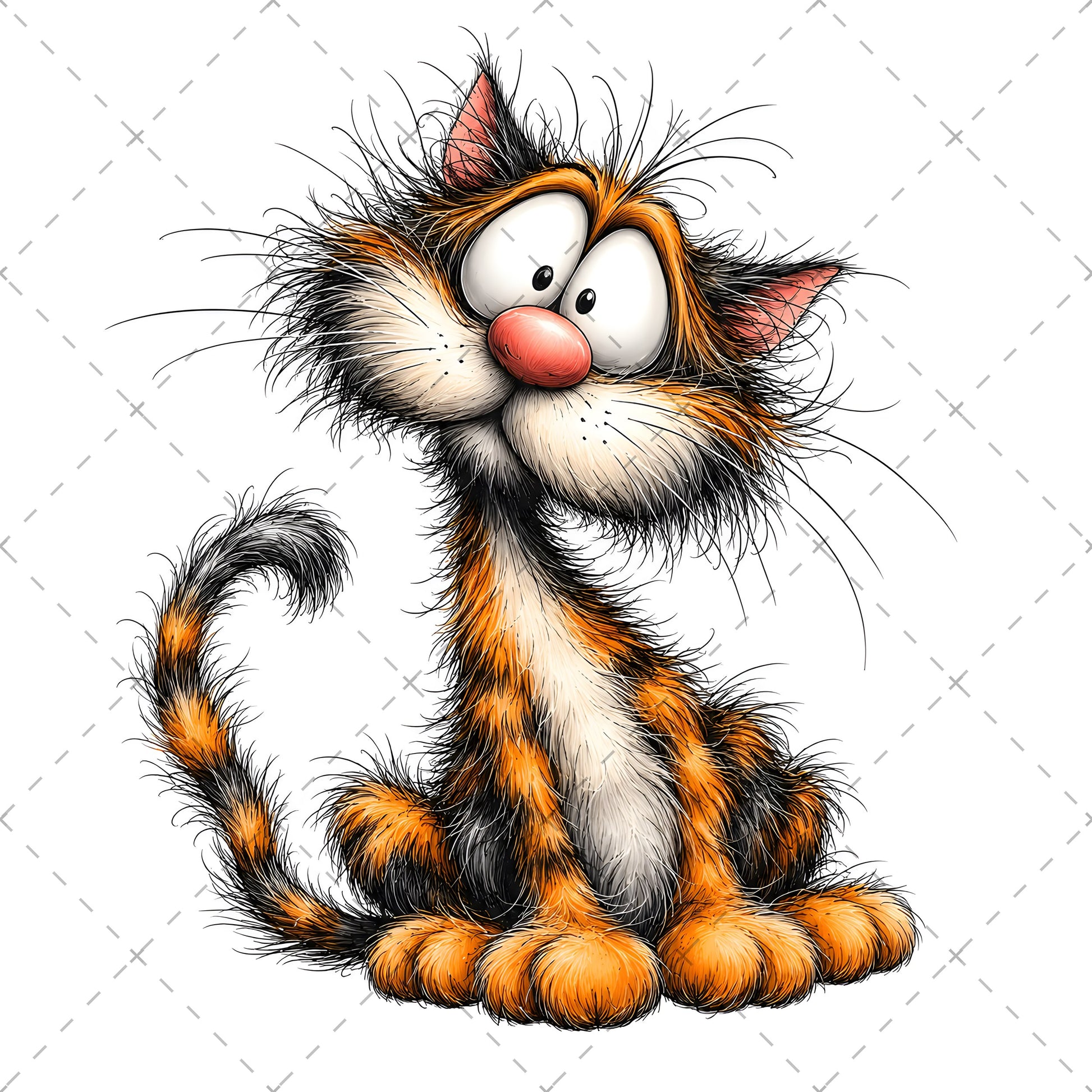 Cute Cat Clipart Bundle: Whimsical Kitten Illustrations for Nursery Decor, etsy seller tool, playful cat art, whimsical kitten, PNG, digital download, high resolution