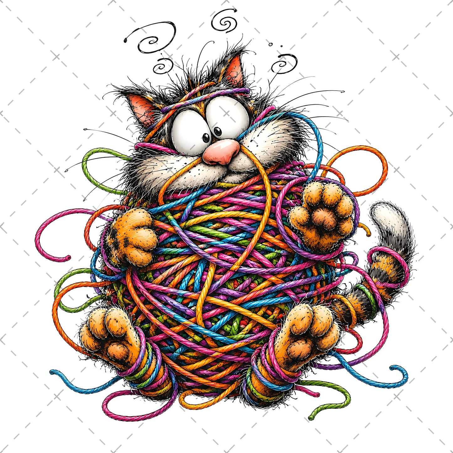 Cute Cat Clipart Bundle: Whimsical Kitten Illustrations for Nursery Decor, cartoon cat digital, popcorn cat art, party cat drawing, PNG, digital download, high resolution