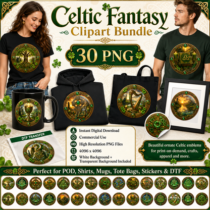 Vibrant Celtic Knotwork Dragon Art Digital Download | Irish Fantasy Symbol PNG for Commercial Use & POD, dragon png, celtic graphic, irish symbols, PNG, digital download, high resolution