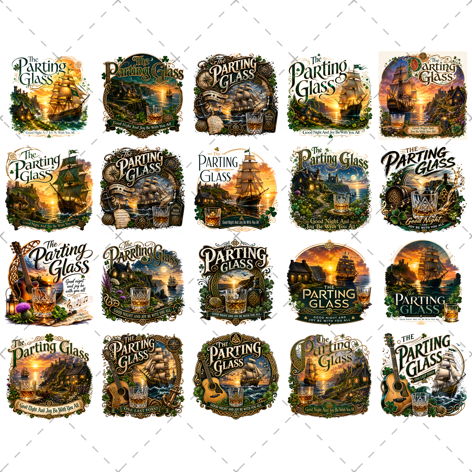 The Parting Glass Irish Folk Song Printable Wall Art Celtic Pub Decor Sublimation PNG Commercial Use, gaelic decor, celtic printable, st patricks day prin, PNG, digital download, high resolution